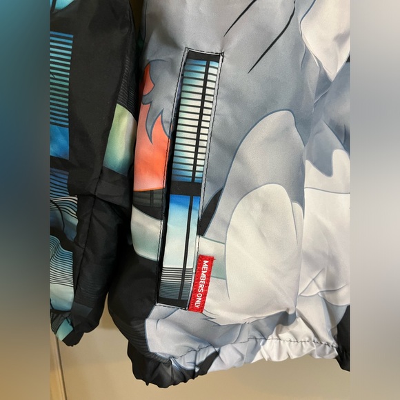 Members Only Tom And Jerry Midweight Jacket Size L - Picture 6 of 15